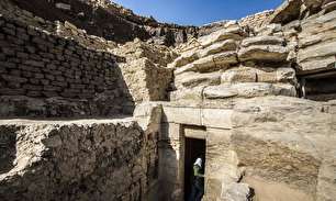کشف مقبره باستانی در مصر‎ (عکس)