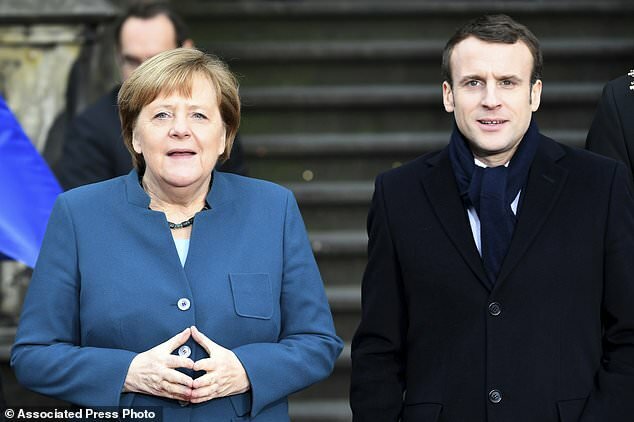 امضای یک معاهده جدید همکاری میان رهبران آلمان و فرانسه