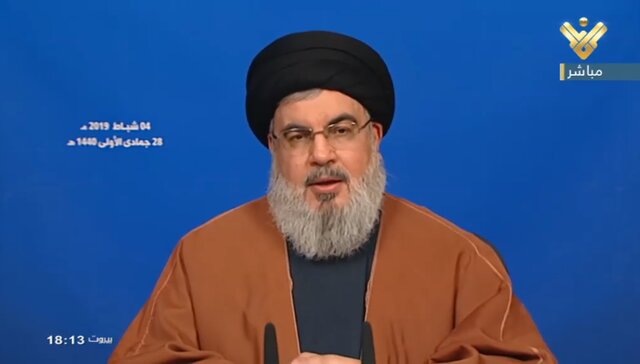 سیدحسن نصرالله: نتانیاهو اروپایی‌ها و آمریکایی‌ها را علیه دولت لبنان تحریک می‌کند