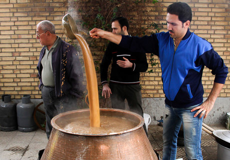 جشنواره سمنوپزان در سمنان برگزار می‌شود