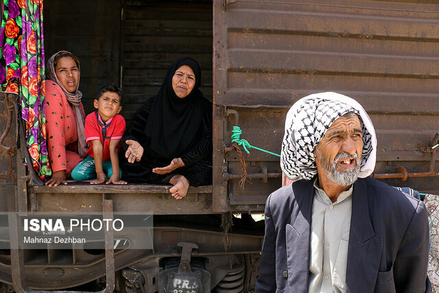 سیل در روستاهای بخش مرکزی اهواز