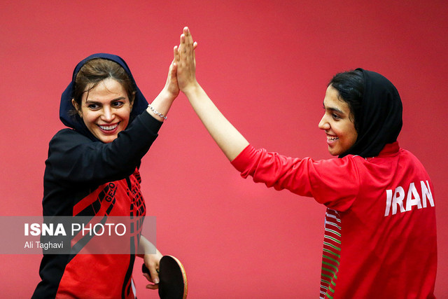 عملکرد قابل قبول دختران پینگ پنگ باز ایران در لیگ ترکیه