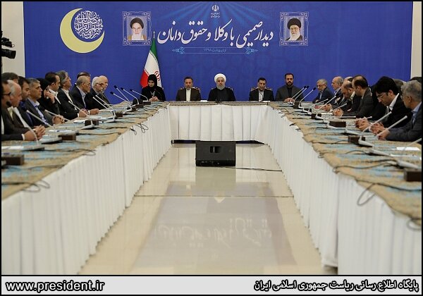تحریم‌های آمریکا علیه ملت ایران،جنایت علیه بشریت است/حکومت جمهوری اسلامی ایران، حکومت قانون است