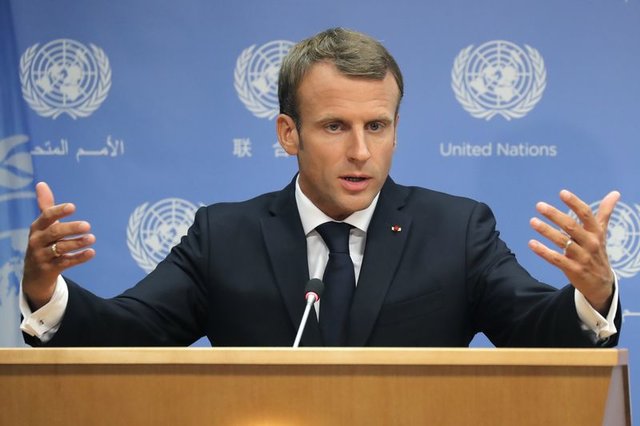 رئیس‌جمهور فرانسه حملات اخیر در ادلب سوریه را محکوم کرد