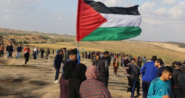 فلسطینی‌ها برای برگزاری تظاهرات بازگشت آماده می‌شوند