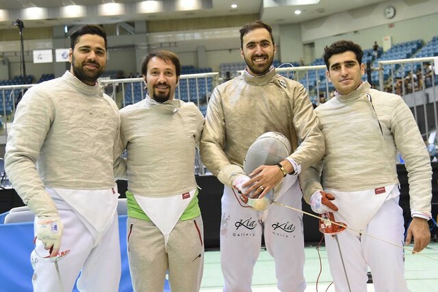 ترکیب تیم سابر ایران در جام جهانی مصر/ قاهره ایستگاه پایانی برای رسیدن به سهمیه تیمی المپیک