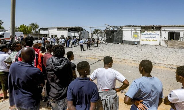 سازمان ملل: نگهبانان لیبیایی بعد از حمله هوایی، به مهاجران در حال فرار تیراندازی کرده‌اند