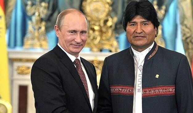 دیدار رهبران روسیه و بولیوی درباره تقویت همکاری راهبردی تا مخالفت با اعمال تحریم‌های یکجانبه