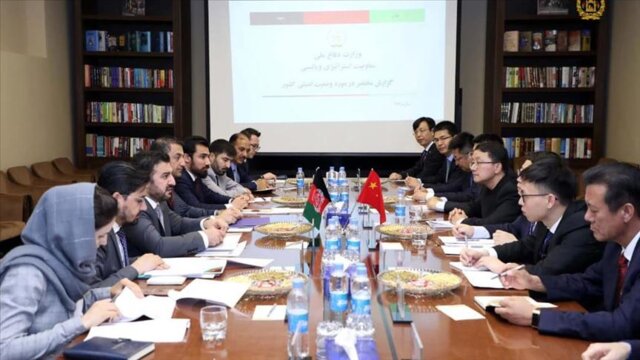 نشست کمیسیون امنیتی افغانستان-چین در کابل