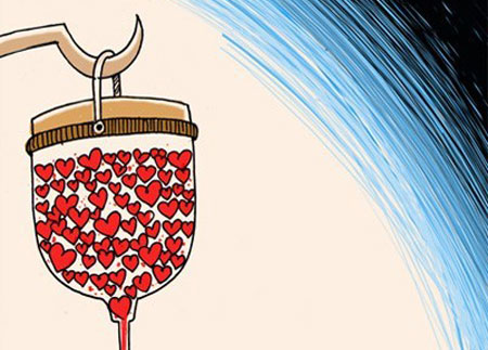 کاریکاتور روز اهدای خون