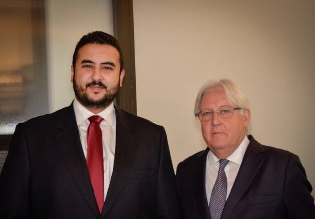 دیدار نماینده سازمان ملل با خالد بن سلمان/واکنش اتحادیه عرب به تحولات عدن