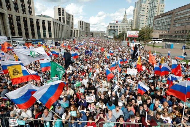 تظاهرات مسکو، عامل دلواپسی کرملین