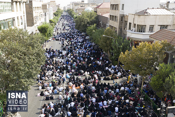 ویدئو / مراسم روز عرفه در تهران