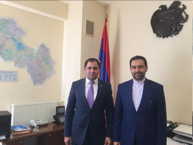تهاتر انتقال انرژی ایران و ارمنستان؛ موضوع دیدار سجادی با وزیر مدیریت منطقه‌ای ایروان