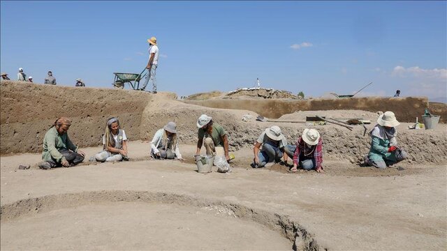 کشف بقایای بناهای چند هزار ساله در ترکیه