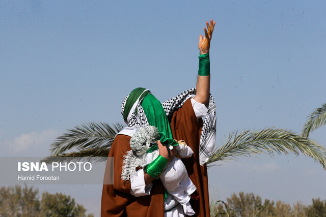 نمایش خیابانی واقعه عاشورا در خادم آباد شهریار