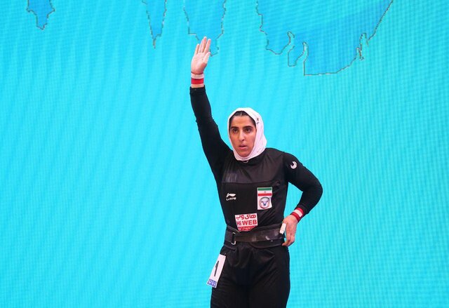 شانزدهمی الهام حسینی در وزنه‌برداری قهرمانی جهان/ رکوردهای ملی شکست