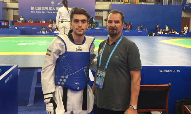 بخشی صاحب مدال برنز تکواندو در بازیهای نظامیان جهان شد