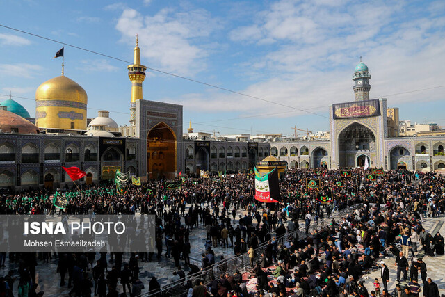 عزاداری ۲۸ صفر در حرم امام رضا(ع)