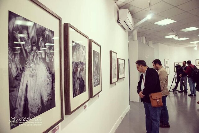 نمایشگاه تصویرگری به مکانی دیگر منتقل شد