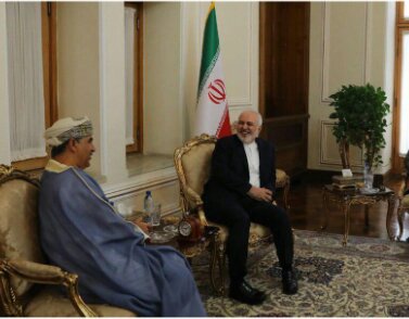 دیدار سفیر عمان در تهران با ظریف