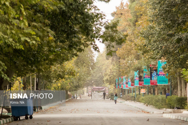 انباشت آلاینده‌ها در هوای تهران طی امروز