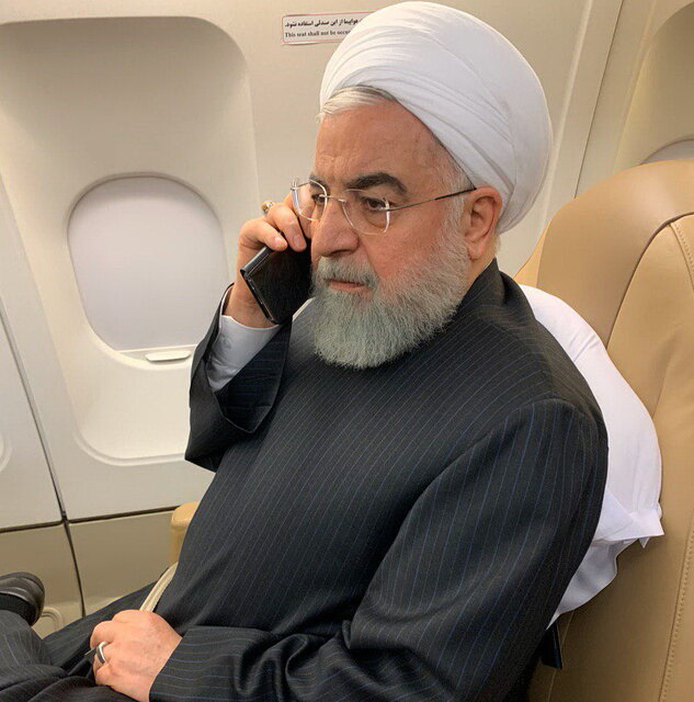 تماس تلفنی رئیس جمهور با استانداران خوزستان و سیستان و بلوچستان