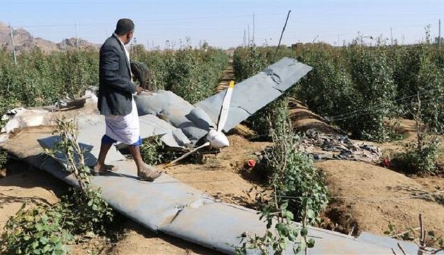 سرنگونی دو پهپاد جاسوسی عربستان توسط پدافند هوایی یمن