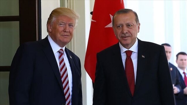 گفت‌وگوی تلفنی اردوغان و ترامپ درباره تحولات لیبی