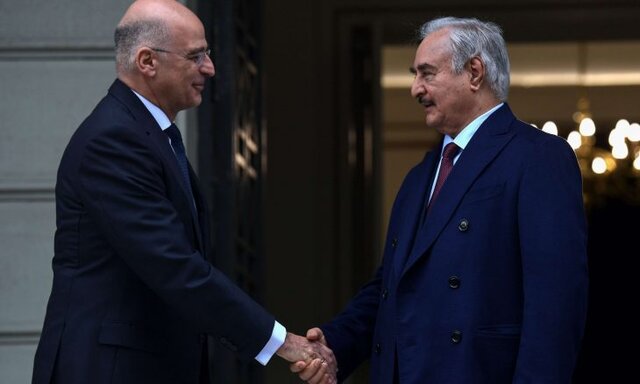 درخواست یونان از اروپا برای مخالفت با توافق‌های امضا شده میان لیبی و ترکیه
