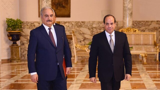 میدل ایست آی: مصر لغو حمایت‌های خود از حفتر را بررسی می‌کند