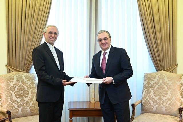 سفیر جدید ایران کار خود را در ارمنستان آغاز کرد