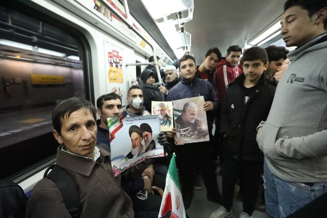 جابجایی بیش از یک میلیون و ۶۳۵ هزار نفر با متروی تهران در روز ۲۲ بهمن