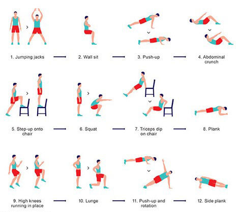 تمرینات ساده ورزشی در خانه برای بالا بردن ایمنی بدن
