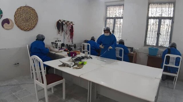 آغاز به کار تولید ماسک بهداشتی توسط جهاددانشگاهی استان بوشهر