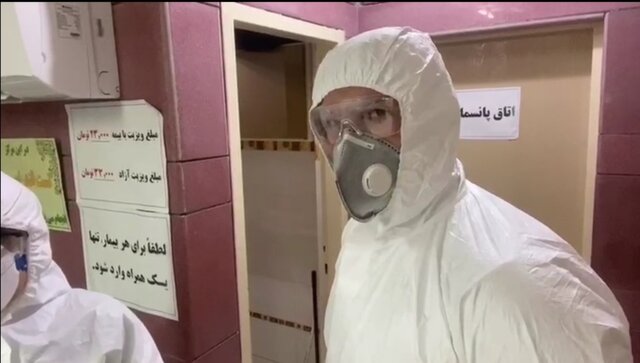 قهرمان المپیک در لباس جدید برای کمک به مبتلایان کرونا+ عکس