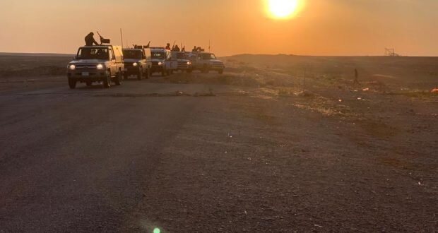 مسیرهای امدادرسانی داعش هدف عملیات حشد شعبی و پلیس مرزی عراق