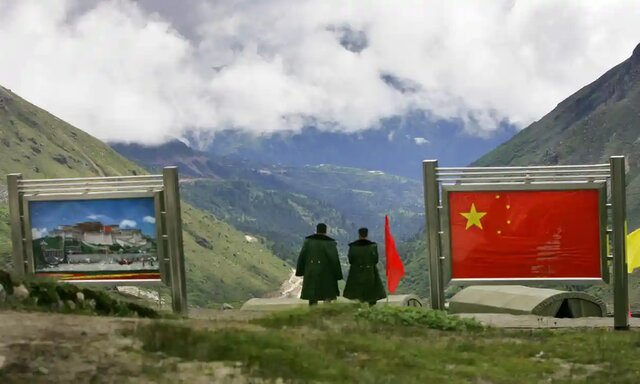 درگیری خصمانه نیروهای چینی و هندی در مرز