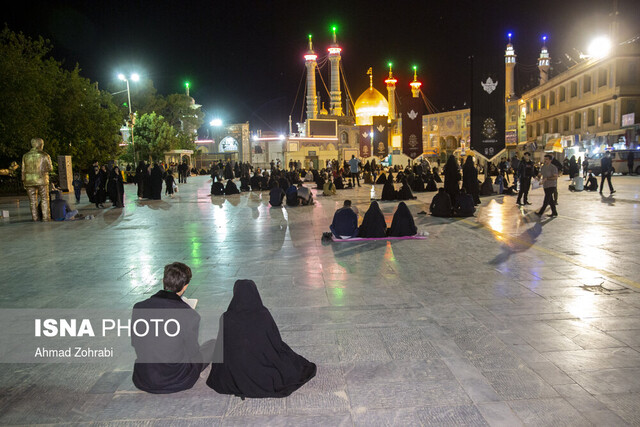 مراسم احیای شب نوزدهم ماه رمضان در قم