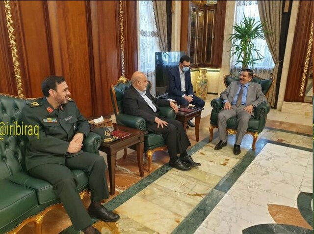 رایزنی سفیر ایران با وزیر دفاع عراق