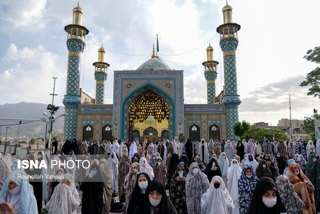 برگزاری نماز عید فطر در تهران و ۲۰۰۰ بقعه متبرکه کشور