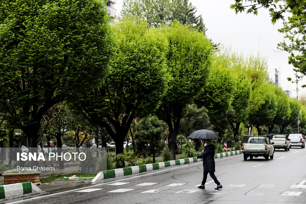 ورود سامانه بارشی جدید به کشور/کاهش ۱۰ درجه‌ای دمای هوا در برخی مناطق