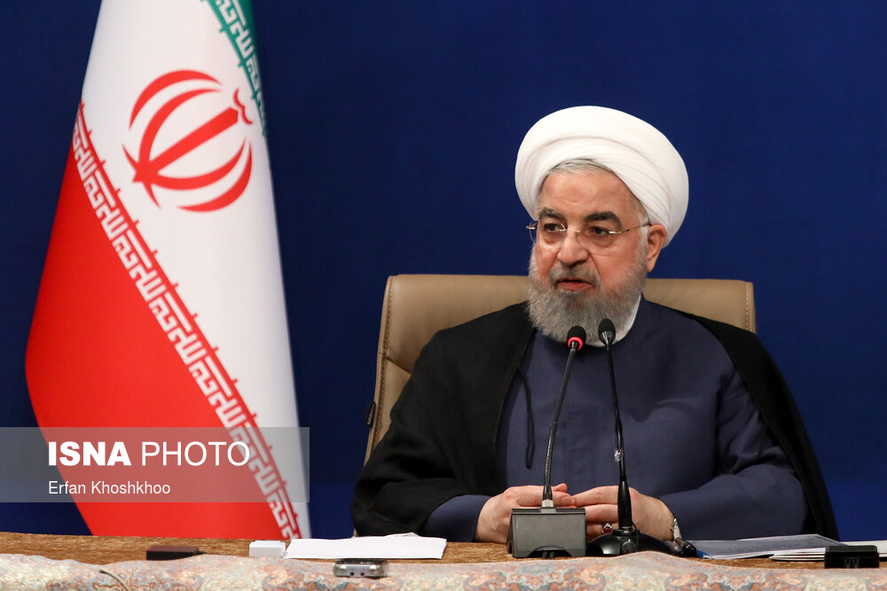 آیین بهره‌برداری از طرح‌های وزارت دفاع با حضور روحانی آغاز شد