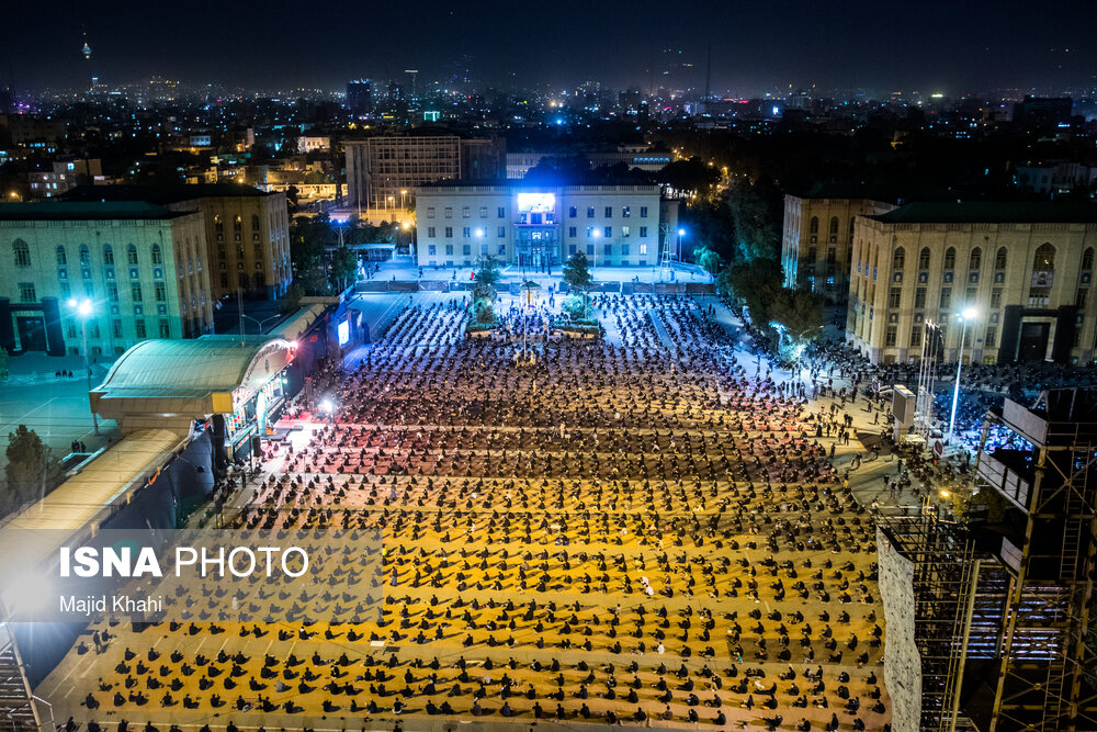 آیین عزاداری حسینی در دانشگاه افسری امام علی(ع)