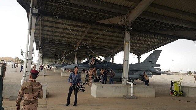 ستاد عملیات مشترک عراق: نیروهای ما توانایی سرویس هواپیماهای اف-۱۶ را دارند