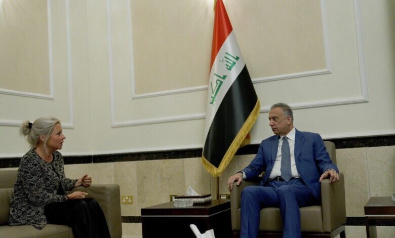 رایزنی نخستوزیر عراق با نماینده سازمان ملل درباره انتخابات زودهنگام رایزنی نخستوزیر عراق با نماینده سازمان ملل درباره انتخابات زودهنگام