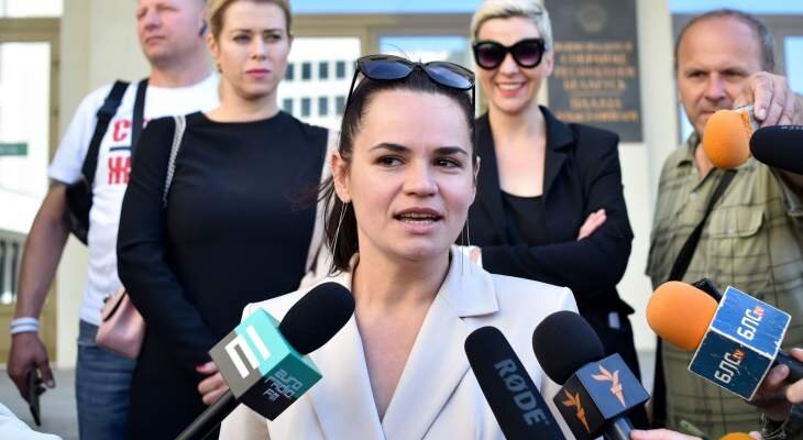 نام رهبر اپوزیسیون بلاروس در لیست مظنونان روسیه نام رهبر اپوزیسیون بلاروس در لیست مظنونان روسیه