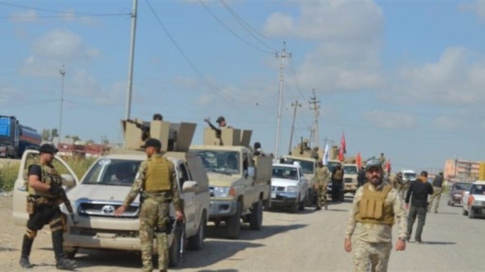 حشد شعبی بزرگترین شبکه تروریستی داعش در خانقین را منهدم کرد