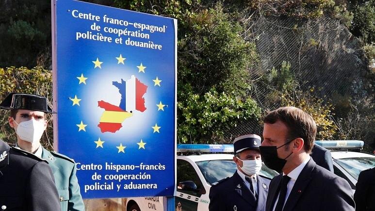 ماکرون: نیروهای مرزبان و پلیس مرزی را دو برابر میکنیم ماکرون: نیروهای مرزبان و پلیس مرزی را دو برابر میکنیم