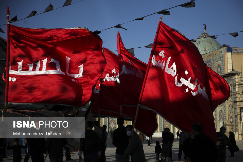 سوگواری شهادت امام موسی الکاظم (ع) در شاهچراغ